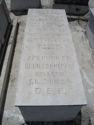 Stèle de benmergui abraham