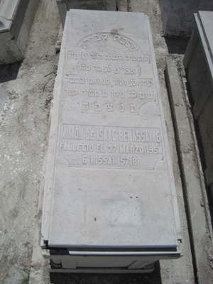 Stèle de benassayag mimon