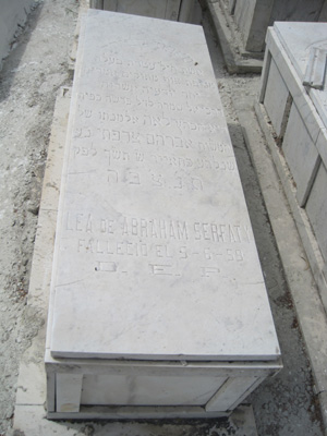 Stèle de serfaty lea