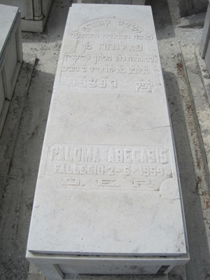 Stèle de abecassis paloma