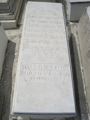 Stèle de ezagui bella