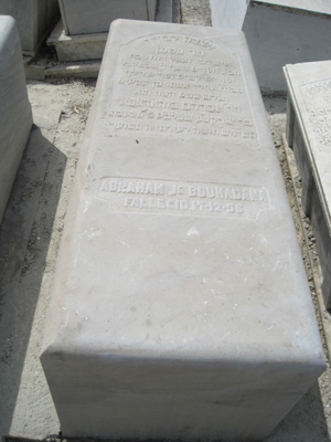 Stèle de bouhadana abraham