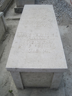 Stèle de benzaquen jaime