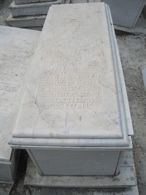 Stèle de susana messody