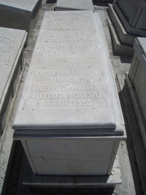 Stèle de cohen tomasia