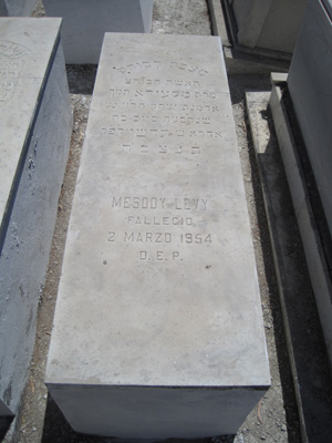 Stèle de levy messody