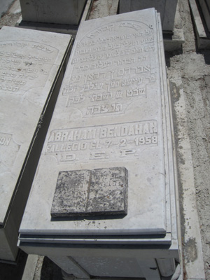 Lápide de bendahan abraham