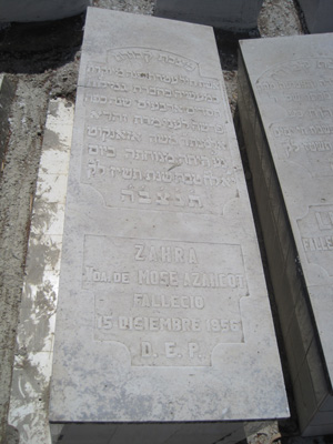 Stèle de azancot zahra