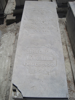 Stèle de boldrini sofia