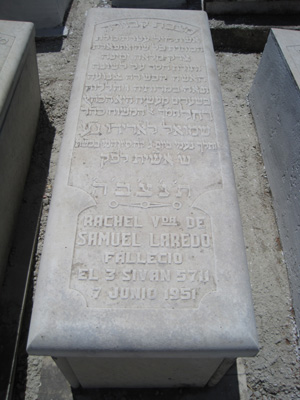 Stèle de laredo rachel