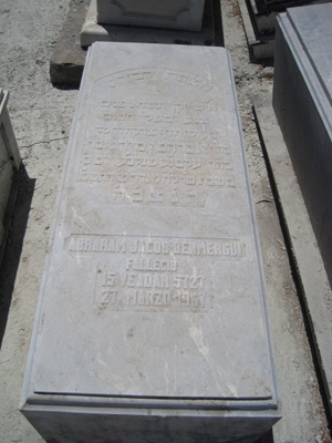 Stèle de benmergui abraham