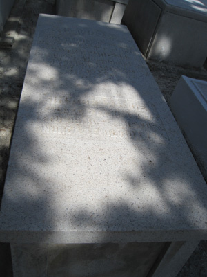 Stèle de benzaquen simy