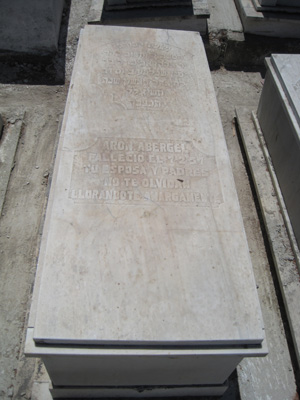 Stèle de abergel aaron
