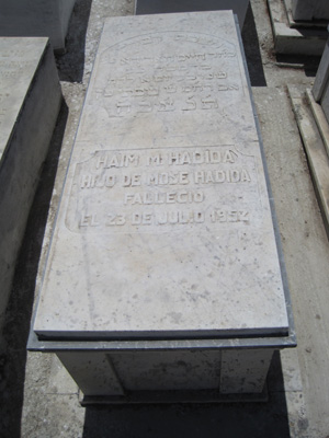 Stèle de hadida haim