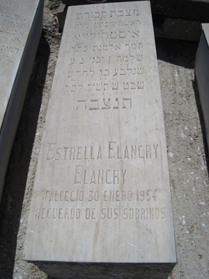 Stèle de elancry estrella