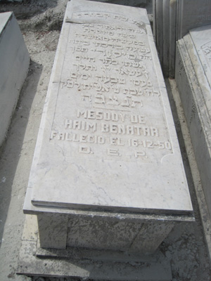 Stèle de benatar messody