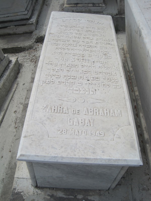 Stèle de gabay zahra