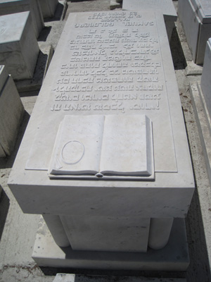 מַצֵּבה פון goldberg samuel