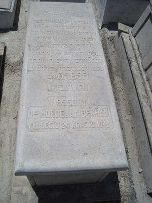 Stèle de benhaim messody