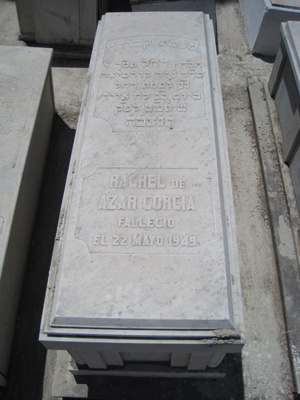 Stèle de corcia rachel