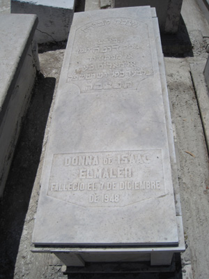 Stèle de elmaleh donna