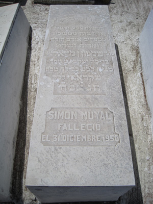 מַצֵּבה פון muyal simon