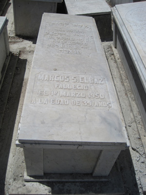 Stèle de elbaz marcos