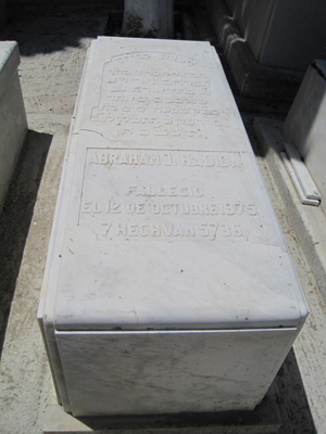 Stèle de hadida abraham