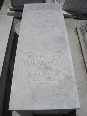 Stèle de benassayag messody