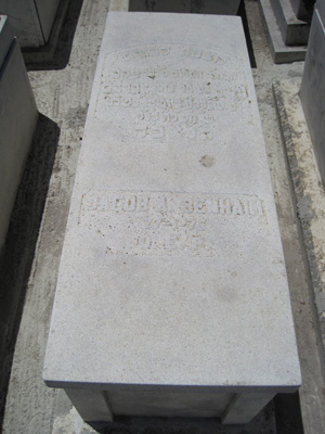 Stèle de benhaim jacob