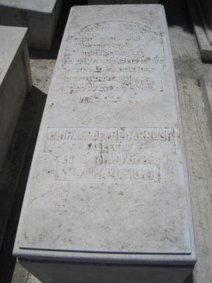 Stèle de benarroch pinhas