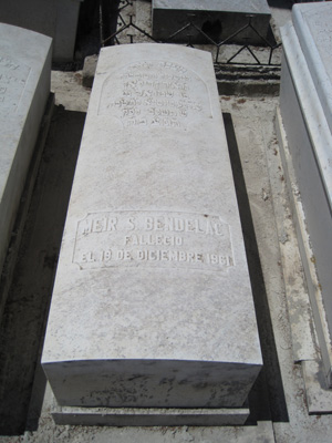 Lápide de bendelac meir