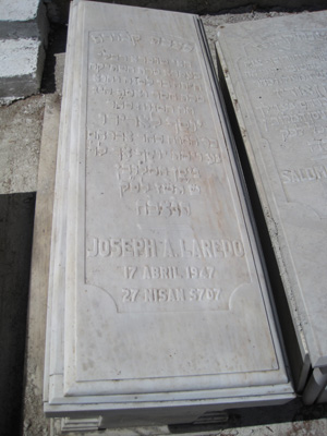 Stèle de laredo joseph