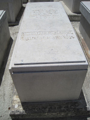 Stèle de benrimoj chalom charles