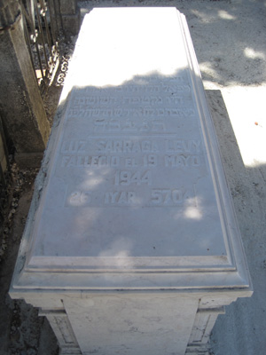 Stèle de levy luz
