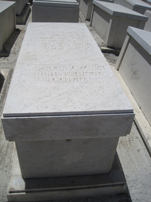 Stèle de benassayag jacob