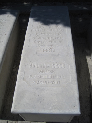 Stèle de sisso abraham