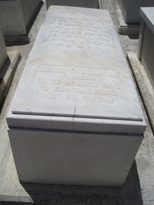 Stèle de azerrad jaime