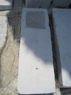 Stèle de toledano ruben