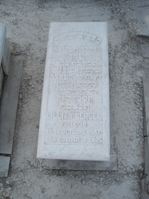 Stèle de bergel lilian
