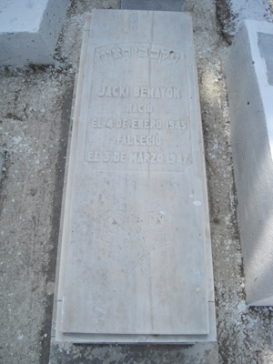 Stèle de benayon jacki