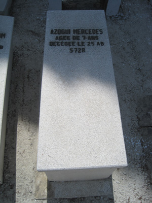 Stèle de azogui mercedes