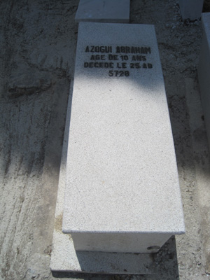 Stèle de azogui abraham