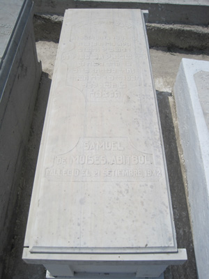 Stèle de abitbol samuel
