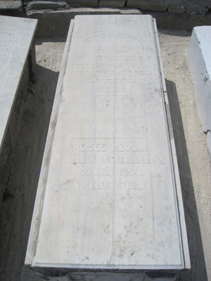 Stèle de azulay moises