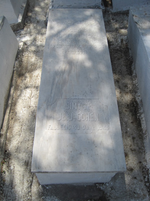 Stèle de cohen simy