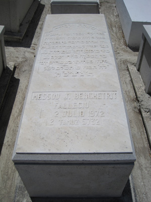 Grabstein von benchetrit messody