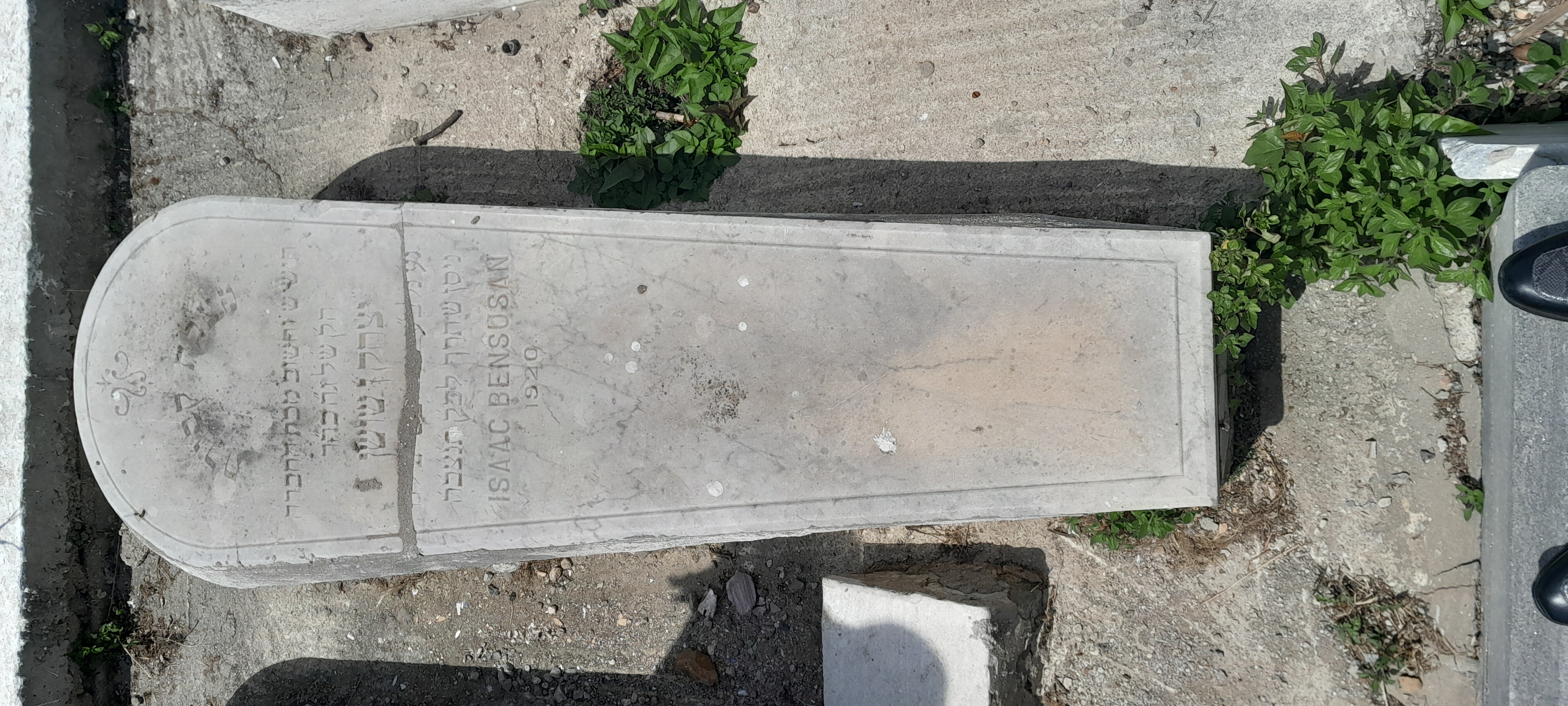 Grabstein von BENSUSAN ISAAC