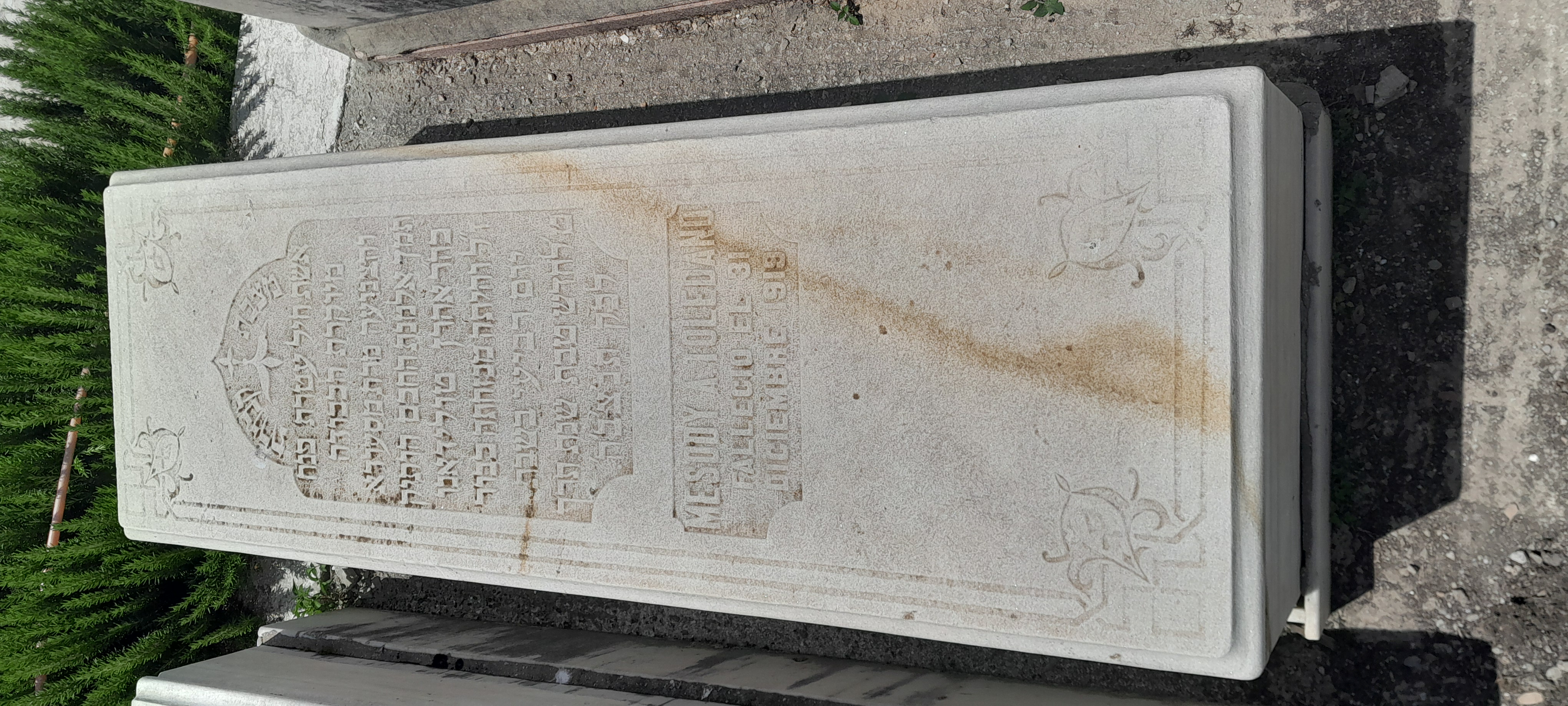 Grabstein von TOLEDANO MESSODY