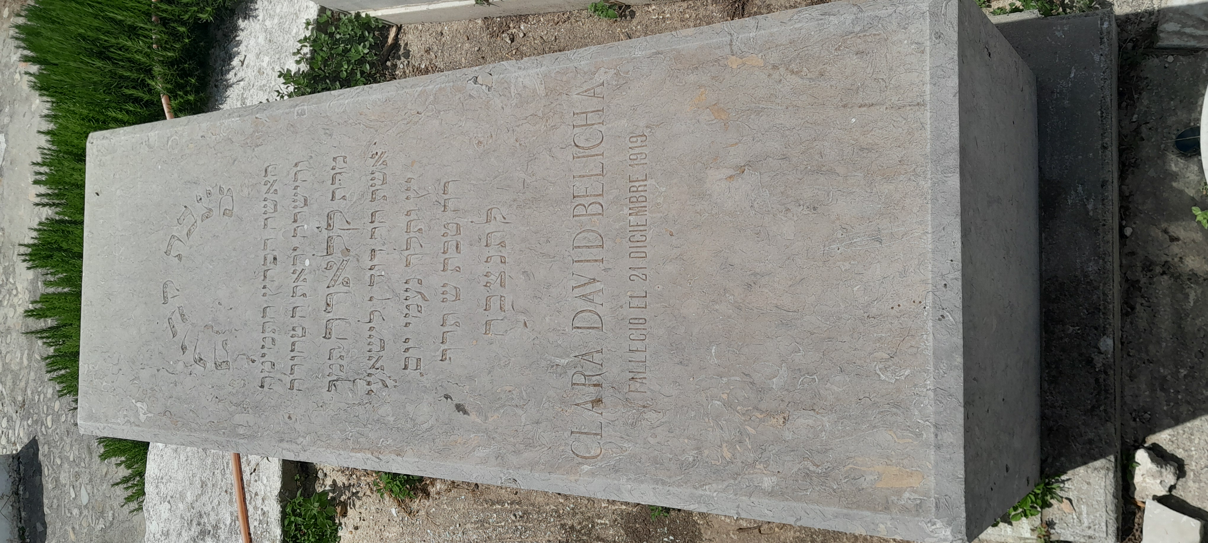 Stèle de BELICHA CLARA